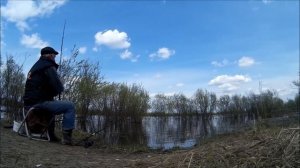 Рыбалка в запрет! Карась на червя!???