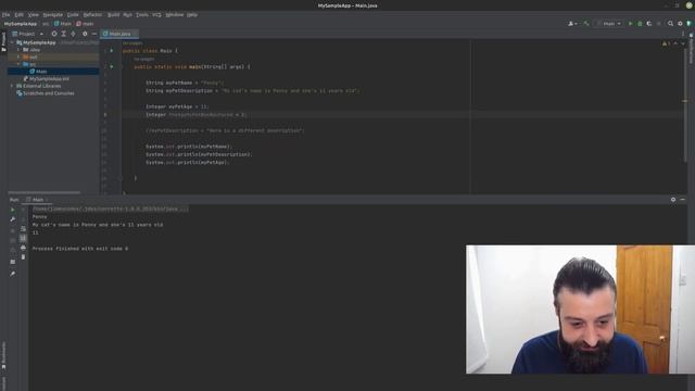 #2 - Variables in Java for Beginners (String, Double, Integer, Boolean...)