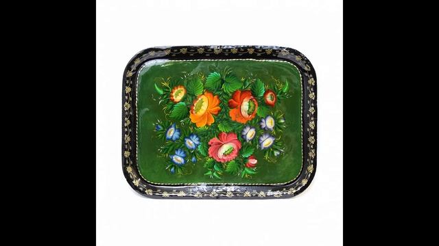 Тагильская роза под хрустальным лаком: видеобеседа с мастер-классом смотреть онлайн