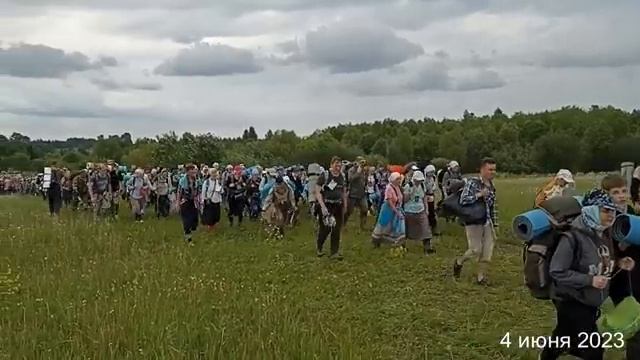 Из Бобино в Загарье| Великорецкий Крестный ход| 04.06.2023 смотреть онлайн