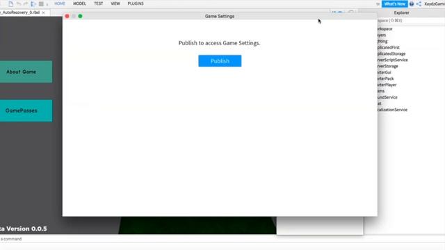 How to Fix Game Settings not Going Away Glitch in Roblox Studio! (working 2022) смотреть онлайн