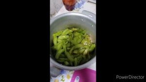 варенье из ревеня с тархуном и мятой
