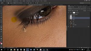 Как сделать слезы в Фотошопе. 4 способа