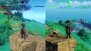 Genshin Impact улучшение графики NVIDIA Freestyle