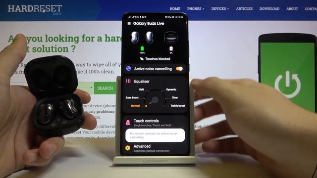 How to Turn On Noise Cancelling in Samsung Galaxy Buds Live смотреть онлайн