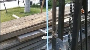 стойка для бензобура высотой 2м + шнек с телескопическим удлинителем