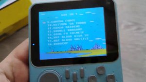 Тесты портативной игровой консоли PGP AIO Junior FC32a Slim + 500 игр