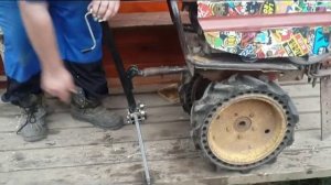 Домкрат для мотоблока