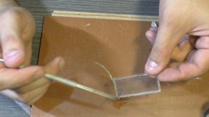 Витраж из оргстекла без пайки