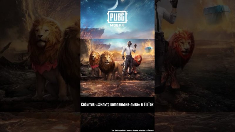 PUBG MOBILE | Событие «Фильтр компаньона-льва»