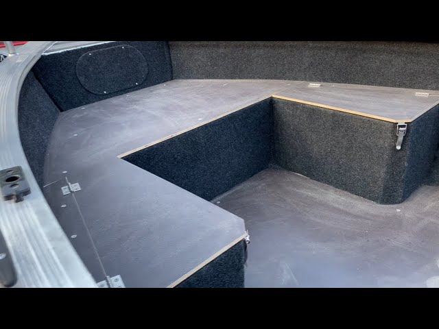 Дополнительные опции на лодке Girgis 390. Оклейка карпетом. Добавляем уют в лодку. смотреть онлайн