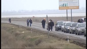 Ситуация на границе Крыма. Чонгар.