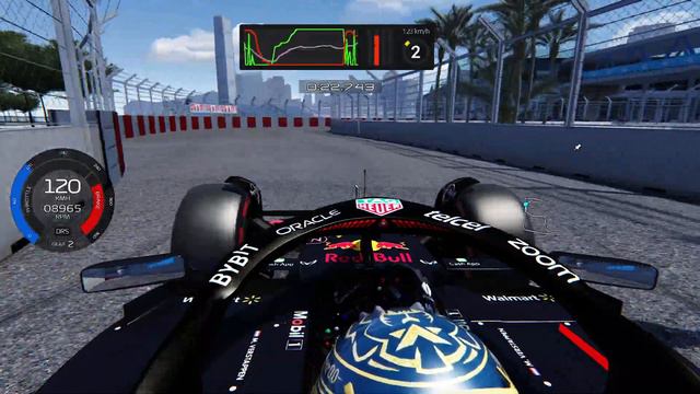 Red Bull RB19 flying lap on Hong Kong |Assetto Corsa|Moza R5 Gameplay