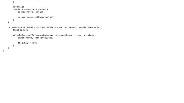 Minimal Map implementation with weak values смотреть онлайн