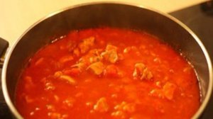 Паста со свининой