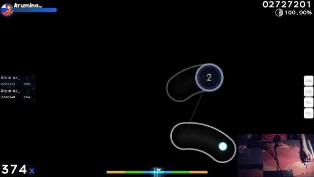 Конец солнечных дней - Дети немой страны | Osu! | Played by Arumina смотреть онлайн