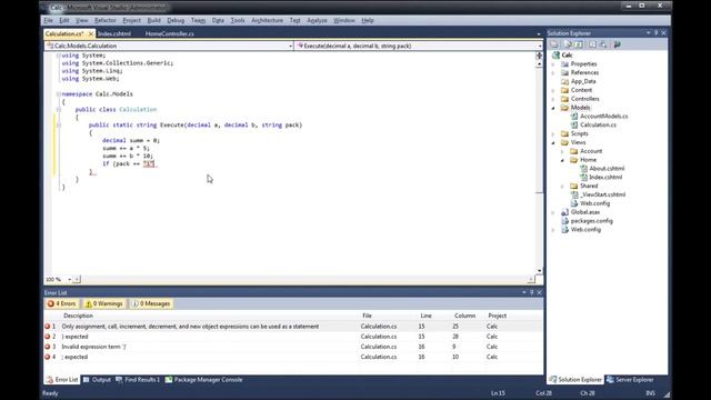 Основы программирования, разработка на ASP.NET MVC 3 смотреть онлайн