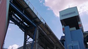 Запуск комплекса циклично-поточной технологии транспортировки руды из карьера