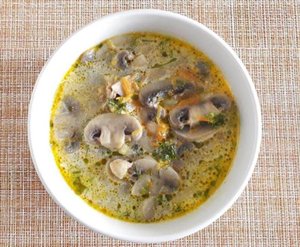 Суп грибной. Просто бомба.