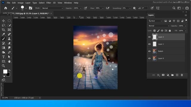 Bokeh effect in photoshop cc 2020 (Easy trick for beginners) смотреть онлайн