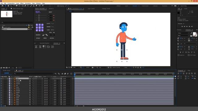Импорт из illustrator в After effects для анимации смотреть онлайн