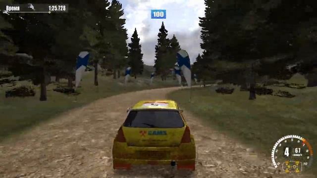 Лучшая игра про гонки для слабых пк | Rush Rally 3 смотреть онлайн