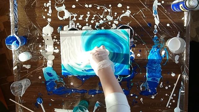 Акриловая заливка смотреть онлайн