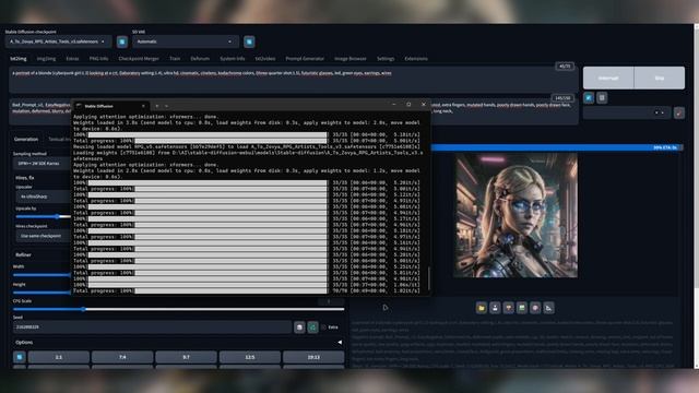 Guida PROMPT e PROCESSO CREATIVO su SD1.5 e SDXL // Web UI AUTOMATIC1111 смотреть онлайн