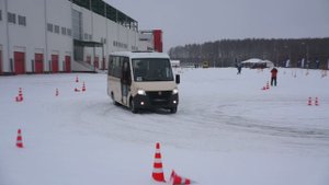 Подготовка водителей маршрутке к работе в зимних условиях. Ну, почти...