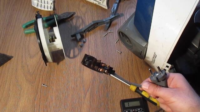 Не включается пылесос Zelmer, диагностика и ремонт. смотреть онлайн