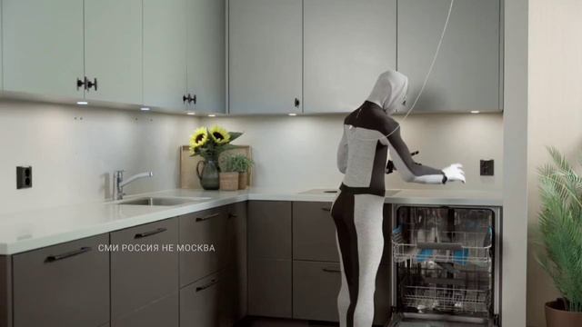 Будущее близко. Американская компания представила робота-помощника по хозяйству #технологии #робот