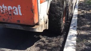 Фреза дорожная на погрузчике Bobcat