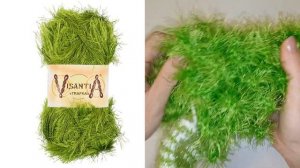 ?ЕЛОЧКА ИЗ ТРАВКИ крючком Новогодняя вязаная ёлочка, мастер класс