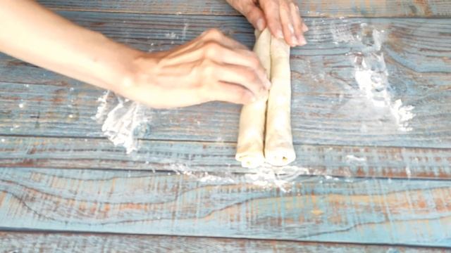 Выпечка к чаю. Супер простой рецепт из слоеного теста с корицей!
