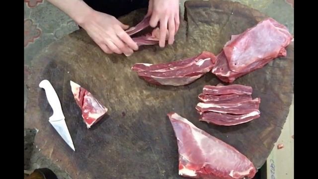 Как Разделать Говяжью Пашину 2