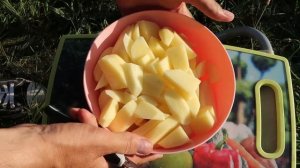 ЖАРЕНАЯ КАРТОШКА С ОХОТНИЧЬИМИ КОЛБАСКАМИ/ РЕЦЕПТ ПРИГОТОВЛЕНИЯ НА ЧУГУННОЙ СКОВОРОДЕ