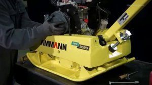 Ammann Vibratory Plate Service Video - APR 3020 General Maintenence