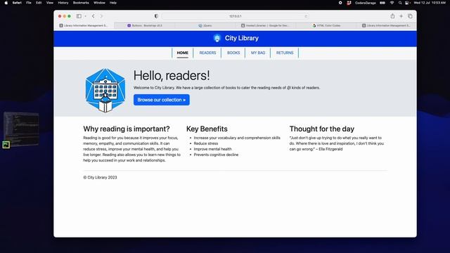 Chapter 6 - Building the web home page with bootstrap containers and grids смотреть онлайн