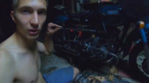 Мотоцикл УРАЛ / клин двигателя на ходу