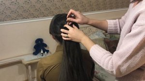 Видеоурок по созданию причёски 1840-х годов⁄ 1840s hairstyle tutorial