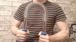 Палка эспандер с пружиной для грудных мышц