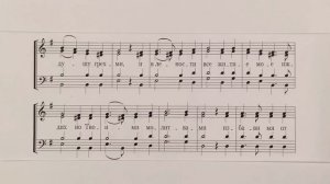 Покаяния отверзи ми двери, первый голос (Д. Бортнянский)