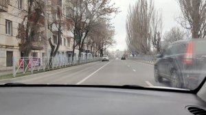 ГОСАВТОШКОЛА, Симферополь - Разворот с использованием прилегающей территории ( Дворы ).