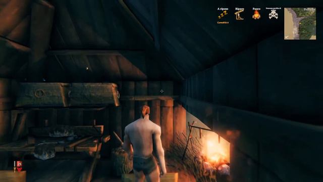 Valheim Coop Gameplay ITA First Boss [No Commentary]