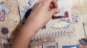 Мастер класс Календарь настенный | Tutorial calendar handmade scrapbooking design