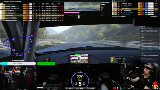 NEC-VLN_Nurburgring_Mercedes-AMG GT3 смотреть онлайн