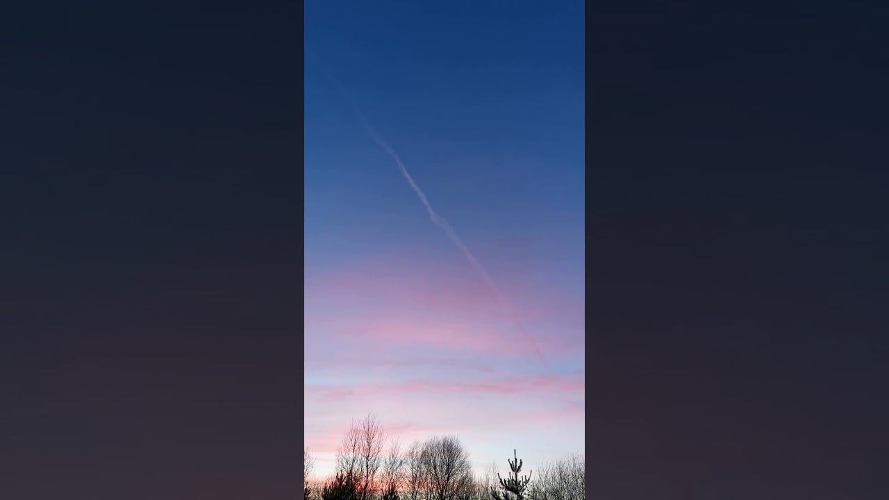 ВЕСЕННИЙ РОЗОВЫЙ ЗАКАТ. SPRING PINK SUNSET#shorts