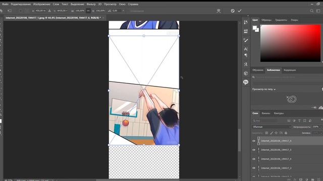 Как склеивать сканы смотреть онлайн