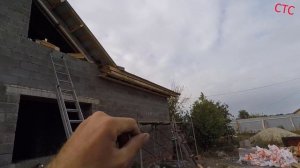 Подшив карнизных свесов доской и металлом / Уголок и торцевая планка / Часть 13 (сентябрь 2019)