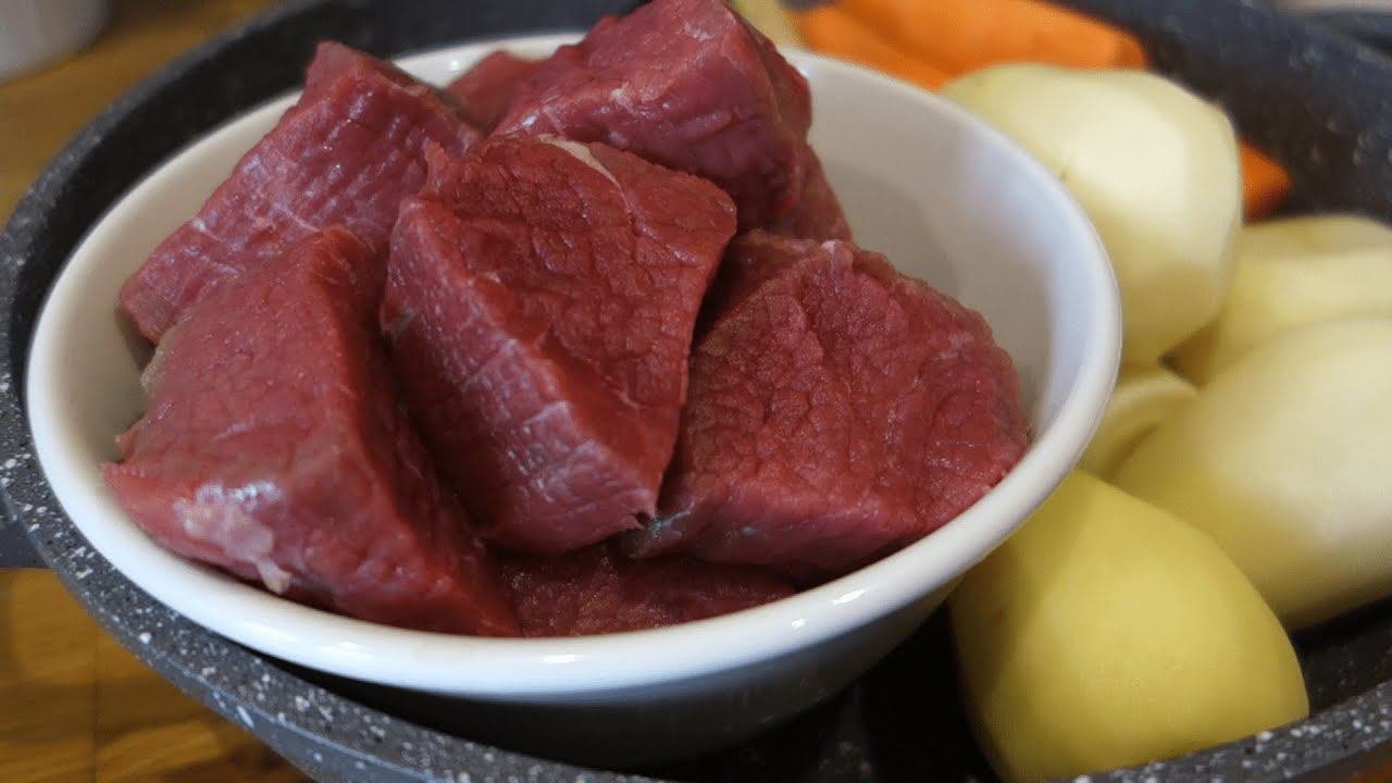 ТАДЖИН (тажин) на СКОВОРОДЕ!!! Классическое блюдо марокканской кухни. Мясо с Овощами